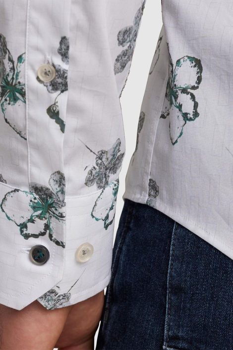 Vanguard long sleeve shirt print on fine po